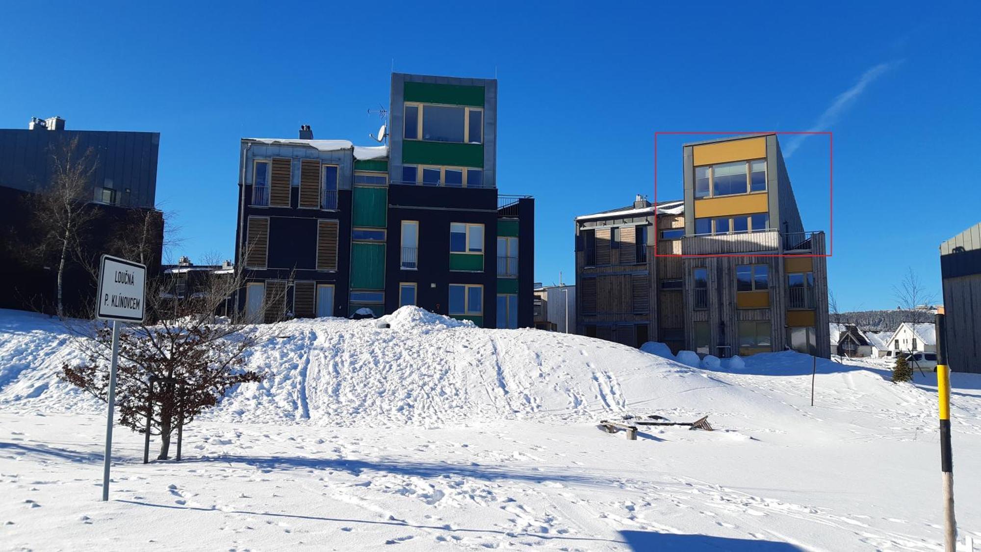 Mezonetovy Apartman Se Dvema Balkony A Vyhledem Loučná pod Klínovcem Εξωτερικό φωτογραφία